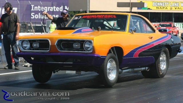 2008 Pinks All Out 1968 Plymouth Cuda Wheelie