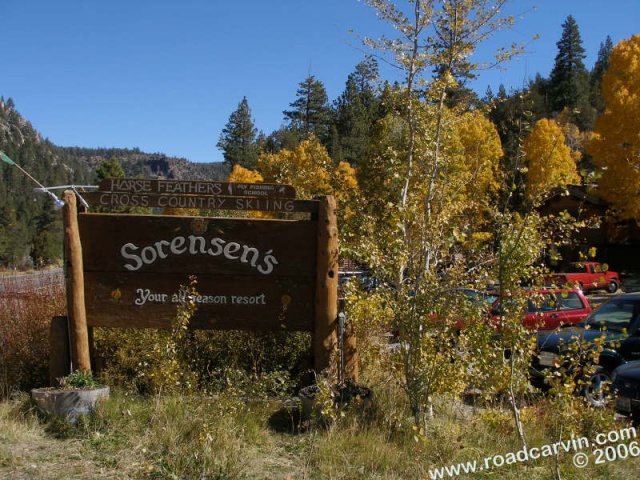 Sorensen's Resort - Sign Sorensen's Resort - Sign