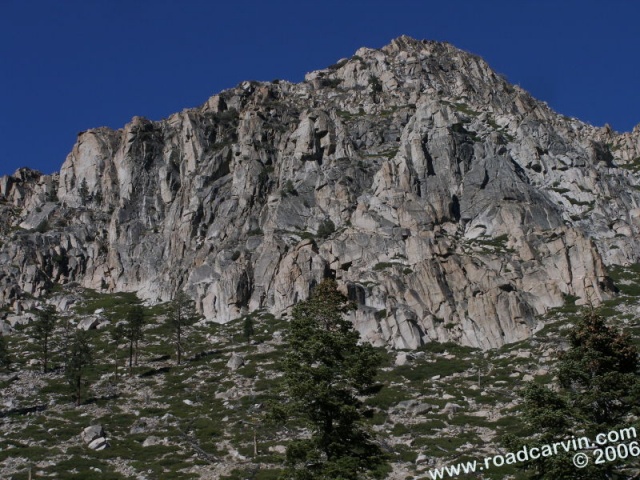 Rocky mountainside near Woodfords (#2)