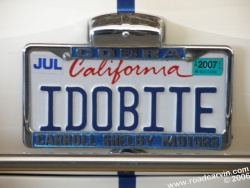 Hot August Nights 2006 - Cobra Replica - License Plate