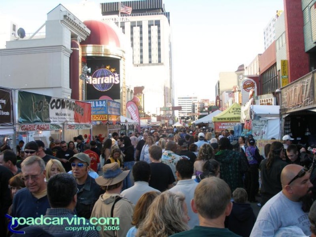 Crowds on Saturday