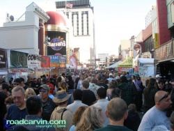 Crowds on Saturday Crowds on Saturday