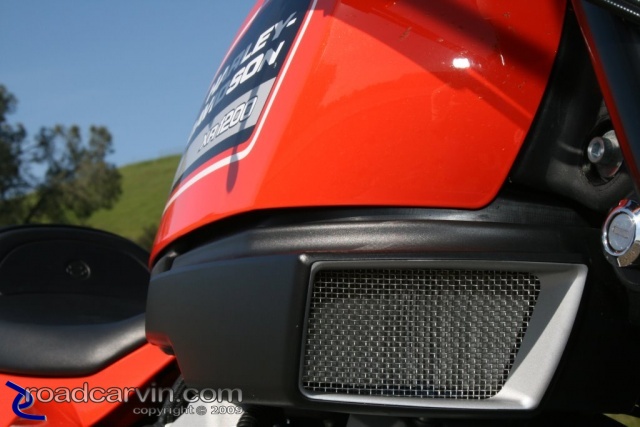 2009 Harley-Davidson Sportster XR1200 - Fuel Tank and Air Intake Close-Up