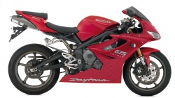 2009 Triumph Daytona 675 -- Right Side