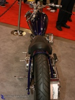 Arlen Ness Custom: The narrow lines on this Arlen Ness custom break with the current 'fat' trend.