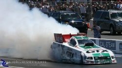 2008 Infineon NHRA - Ashley Force - Burnout