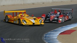 2008 Monterey Sports Car Championships - Audi Punts Porsche