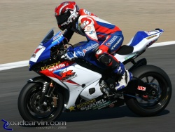 2008 AMA Finale - Ben Spies - Setup for 8a