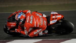 Casey Stoner: Photo courtesy of Ducati Team, all rights reserved.