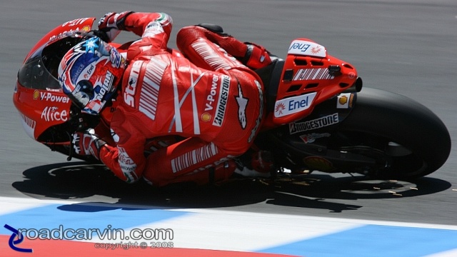 2008 MotoGP - Casey Stoner - Friday Practice