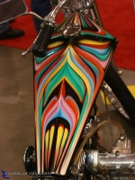 Coffin Tank: The paint on this coffin tank really highlights the shape.