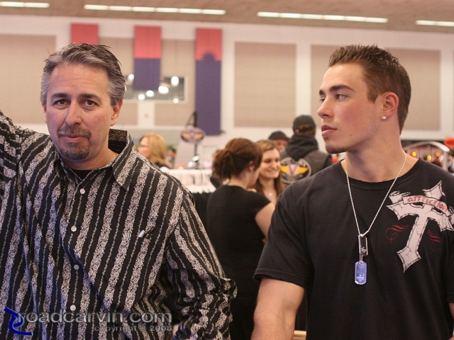 2008 Arlen Ness Bike Show - Cory  and Zach Ness