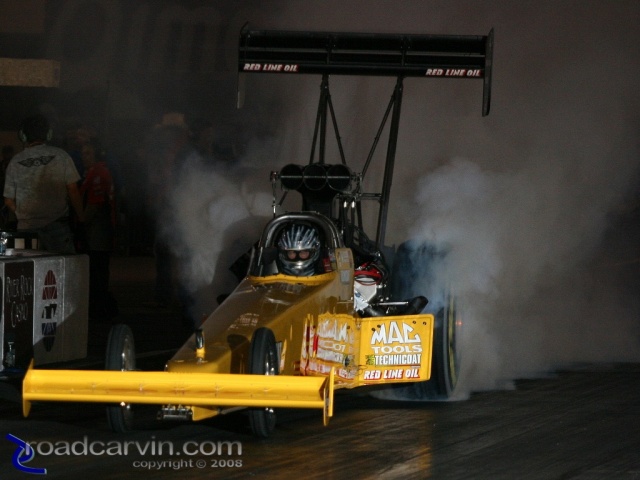 2008 Infineon NHRA - Dave Grubnic - Friday Night Burnout
