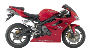 2008 Triumph Daytona 675 - Tornado Red