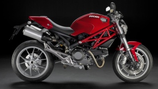 2009 Ducati Monster 1100 - Right Side: 2009 Ducati Monster 1100 right side.