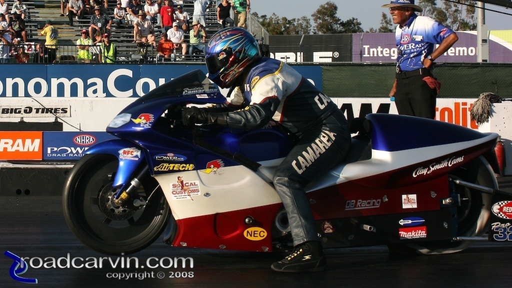 2008 Infineon NHRA - Fred Camarena - Launch 2008 Infineon NHRA - Fred Camarena - Launch