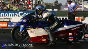 2008 Infineon NHRA - Fred Camarena - Launch