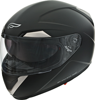 Fulmer AF-6B full-face helmet in flat black: Photo courtesy of Fulmer Helmets.