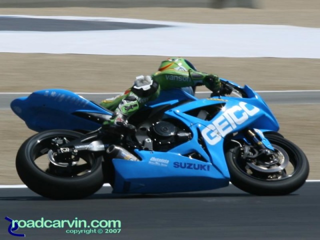 2007 Red Bull U.S. Grand Prix - Geico Caveman?