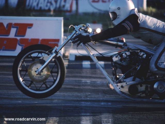 Harley Drag Bike Launch
