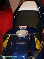 Honda Interceptor Top: Top view of the Honda Interceptor.