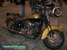 Harley Davidson Softail Springer: This 2007 Harley-Davidson Softail Springer really captures the vintage look with the Olive Pearl and Black paint scheme.