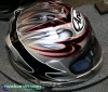 Arai RX-7 Silver/Black/Red