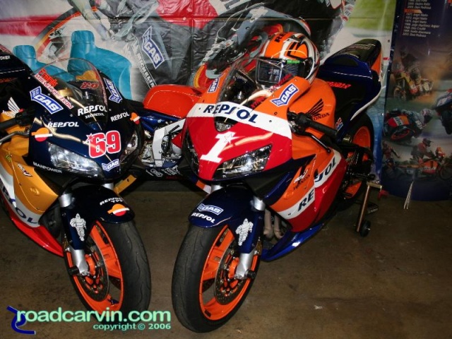 Repsol Honda CBR1000's