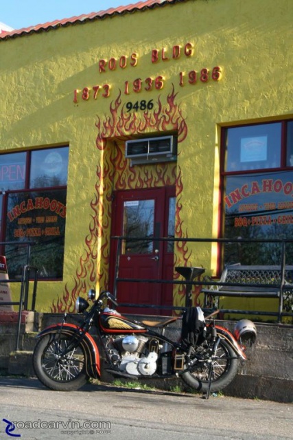 Cherry Indian at Incahoots BBQ/Grill in Plymouth, California Cherry Indian at Incahoots BBQ/Grill in Plymouth, California