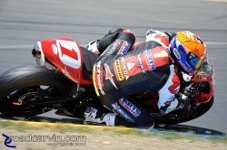 2009 Infineon AMA - Daytona SportBike - Jake Zemke Turn 4 