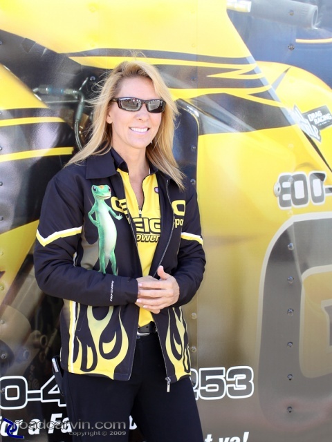 2009 Fram Autolite NHRA Nationals - Karen Stoffer Portrait