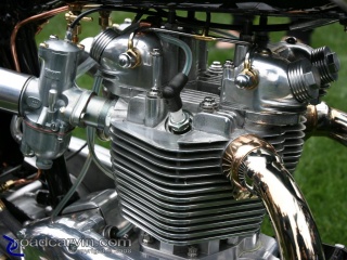 Bullet Falcon Engine: The attention to detail on Jason Lees Bullet Falcon built by Ian Barry is impressive.