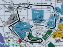 Laguna Seca Track Map