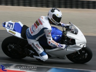 2008 AMA Test - Mat Mladin Turn 3