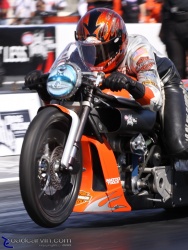 2009 Fram Autolite NHRA Nationals - Matt Hines Wheelie