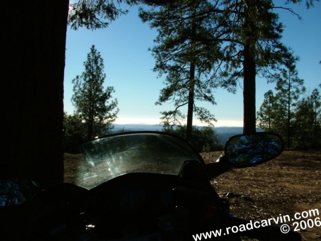 1998 CBR1100XX At Mt. Zion - Thru the looking glass