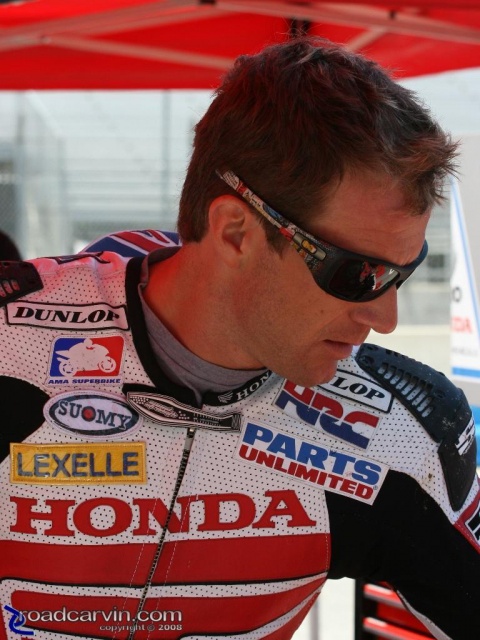 2008 AMA Test - Neil Hodgson - Pit Lane