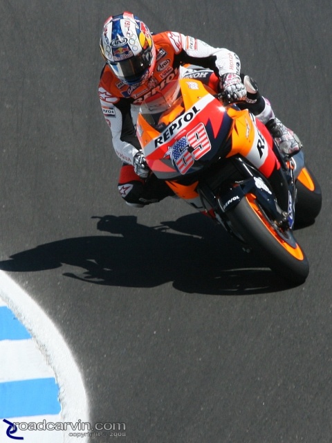 2008 MotoGP -Nicky Hayden - Corkscrew