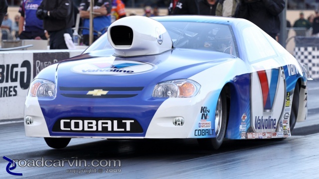 2009 Fram Autolite NHRA Nationals - Ron Krisher - Wheelie