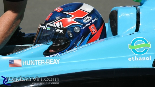 2008 Sonoma Grand Prix - Ryan Hunter-Reay - Pit Lane