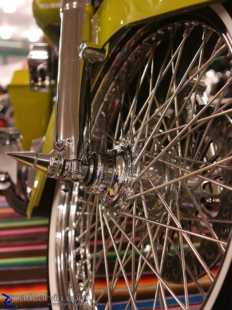 2008 Arlen Ness Bike Show - Spike Axle