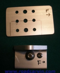 SportBikeCam Mount Plates - Closeup 2 SportBikeCam Mount Plates - Closeup 2