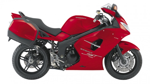 2008 Triumph Sprint ST - Tornado Red 2008 Triumph Sprint ST - Tornado Red