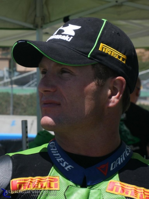 2008 AMA Test - Steve Rapp - Pit Lane