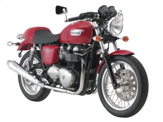 2008 Triumph Thruxton - Tornado Red/White 2008 Triumph Thruxton - Tornado Red/White