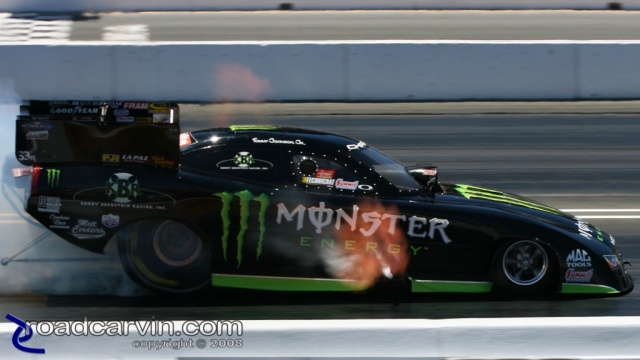 2008 Infineon NHRA - Tommy Johnson Jr. - Pedaling the Throttle