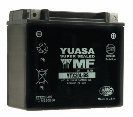 YUASA Motorcycle Battery YUASA Motorcycle Battery