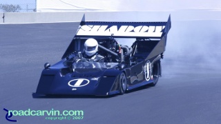 2007 Rolex Monterey Historic Races - 1970 Shadow Mk1: This must be a blast to drive, it looks like a Go-Kart with a huge wing and has an 8,100cc engine. It was great to see this car in action again. Hopefully this was only an oil leak on the headers and not an engine problem.