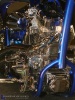 2008 Easyriders Show - Blue and Chrome Chopper
