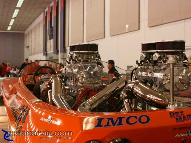 2008 Arlen Ness Bike Show - Supercharged Boat
